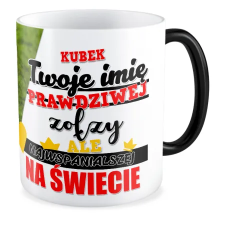 FOTO Kubek magiczny 330ml dla KOBIETY